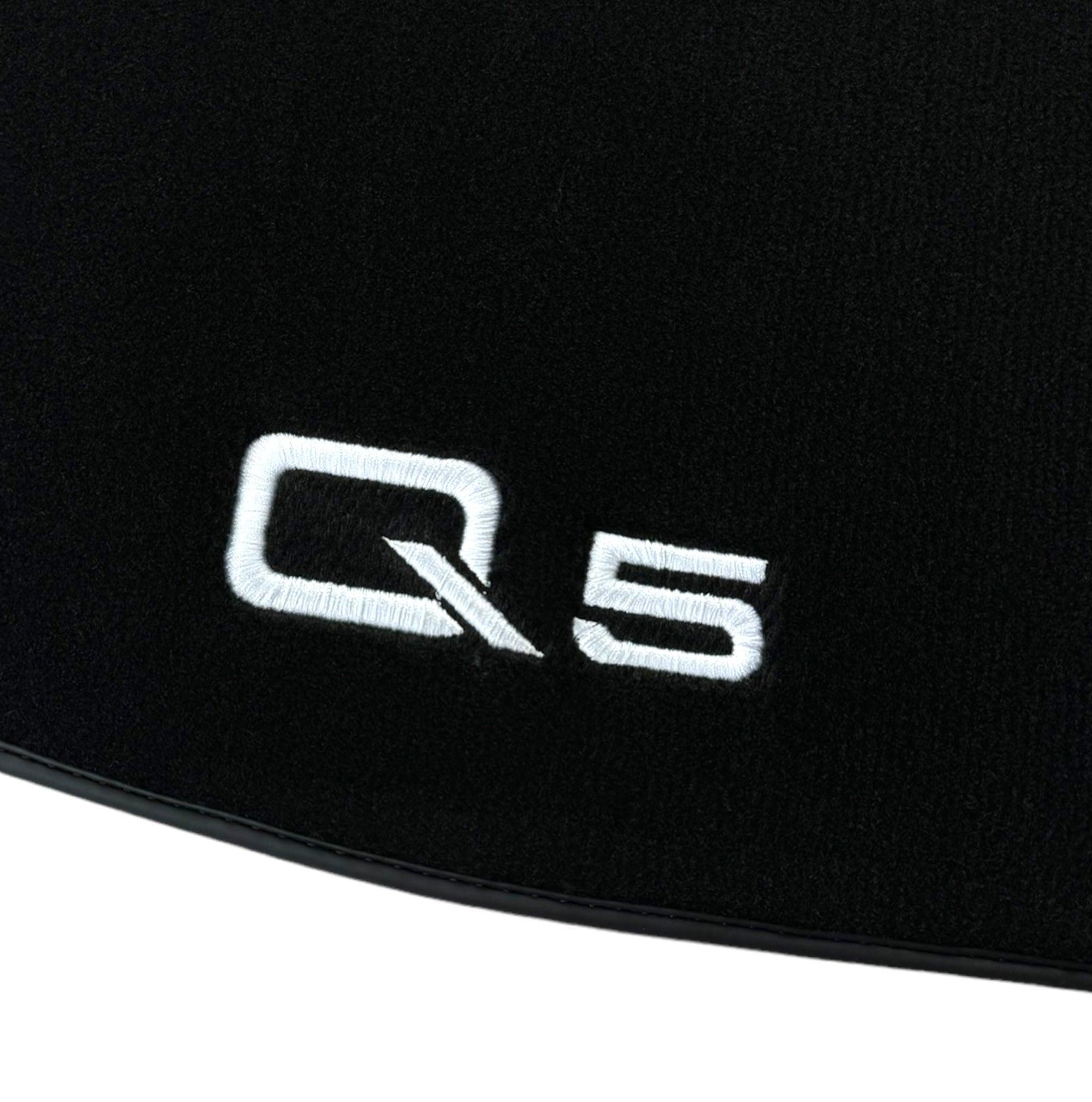 Black Floor Mats for Audi Q5 8R Hybrid (2008-2017) - AutoWin