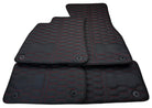 Custom Black Leather Floor Mats for Audi e-tron Sportback (2020-2024) 