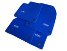 Blue Floor Mats for Audi A1 5-door Hatchback 2010-2018 | ER56 Design - AutoWin