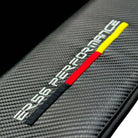 Black Floor Floor Mats For BMW M5 Series F90 | ER56 Performance | Carbon Edition