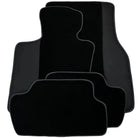 Customizable Black Floor Mats for Mini Cabrio F57 Convertible (2016-2023)