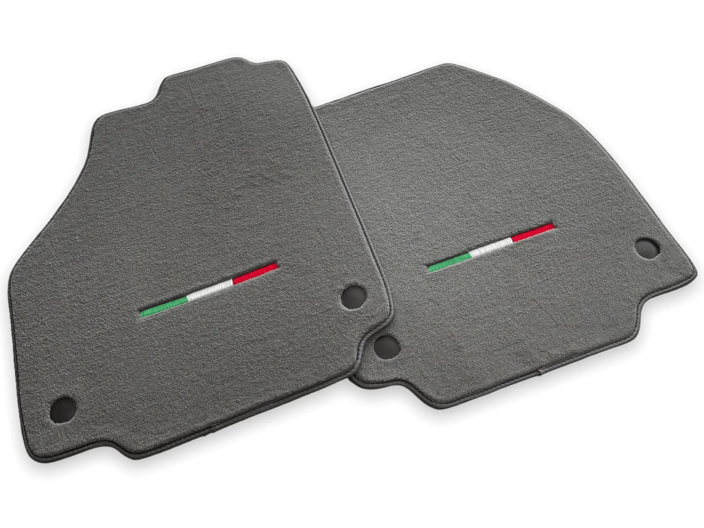 Mats For Ferrari 488 GTB 2015-2022 Gray AutoWin Brand Italian Edition - AutoWin