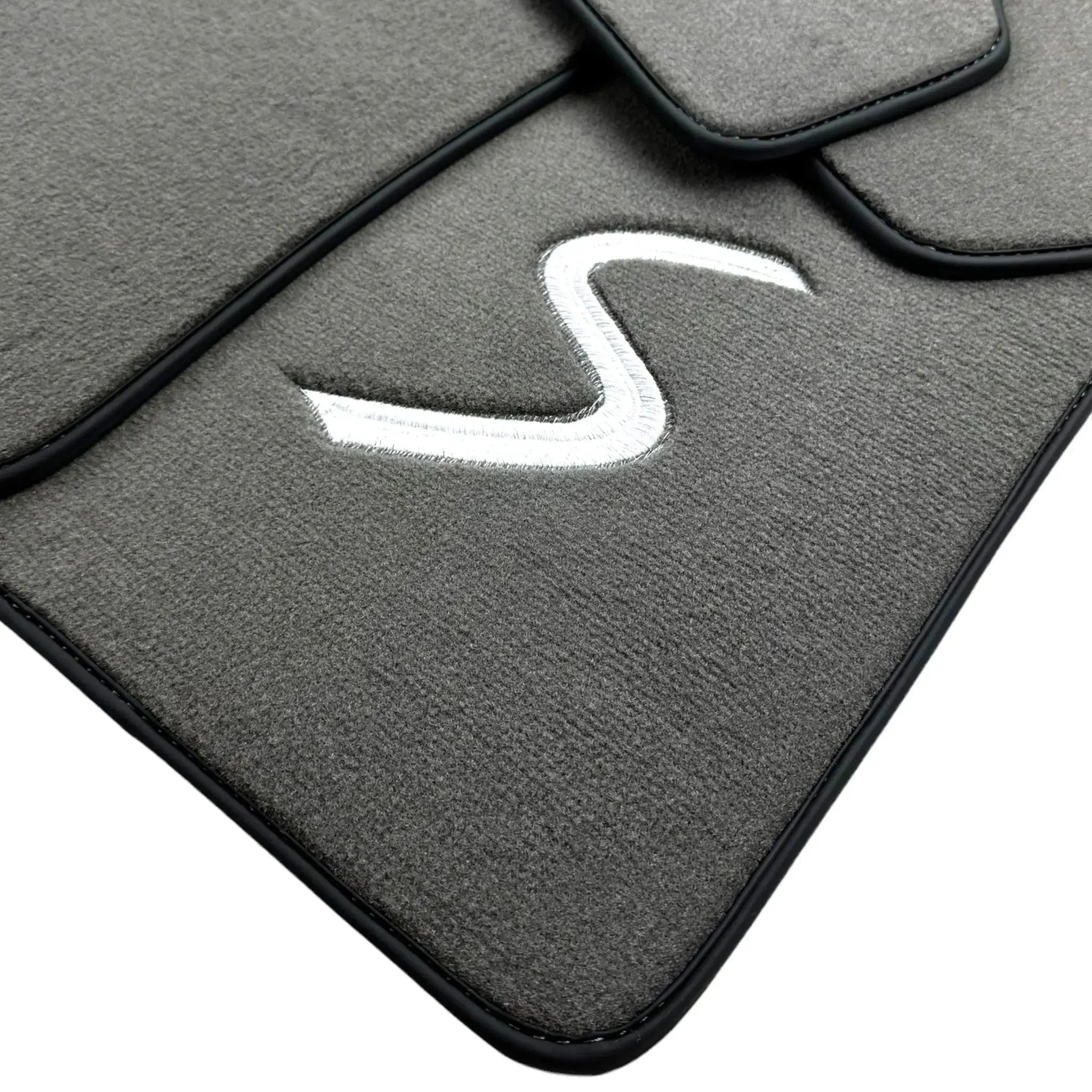 Grey Floor Mats for Mini Cooper / One F56 3-Doors (2014-2023)