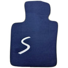 Dark Blue Floor Mats for Mini Cooper/One R50 (2001-2007)