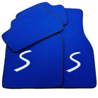 Blue Floor Mats for Mini Cooper/One R50 (2001-2007)