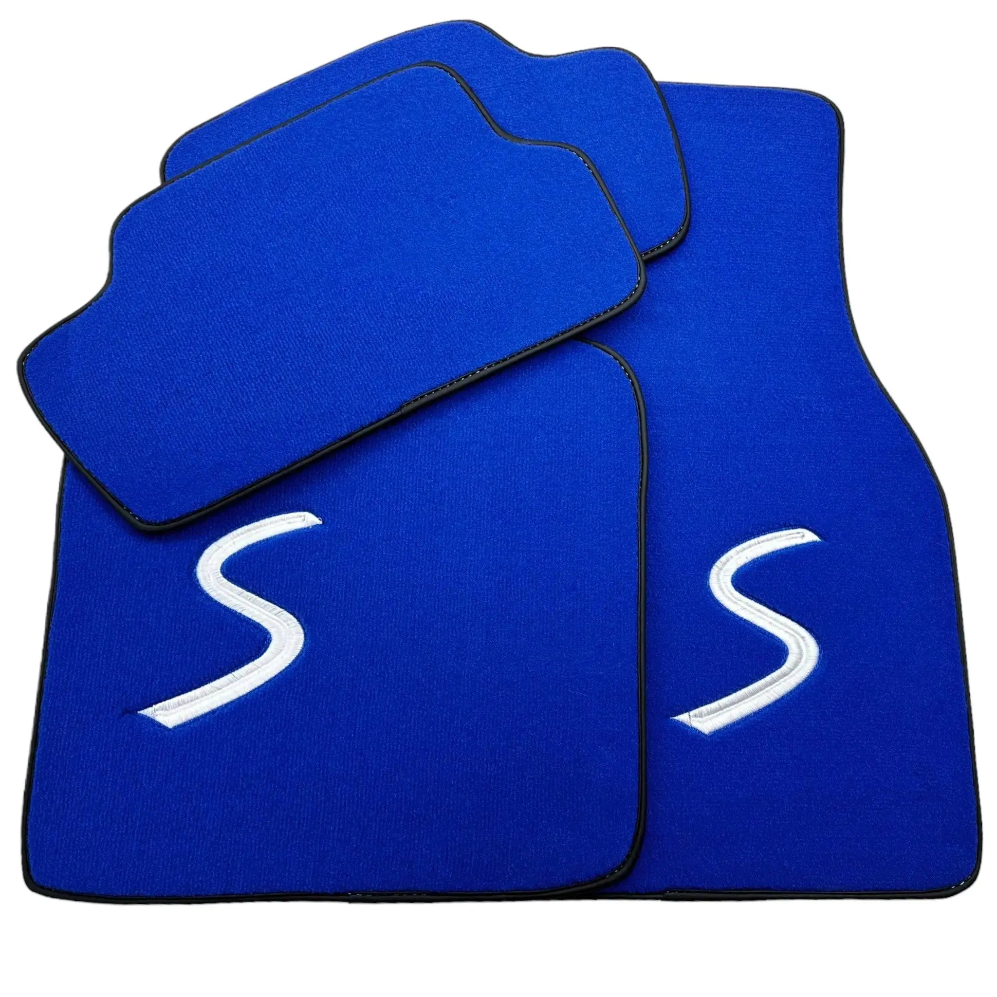 Blue Floor Mats for Mini Cooper/One R50 (2001-2007)