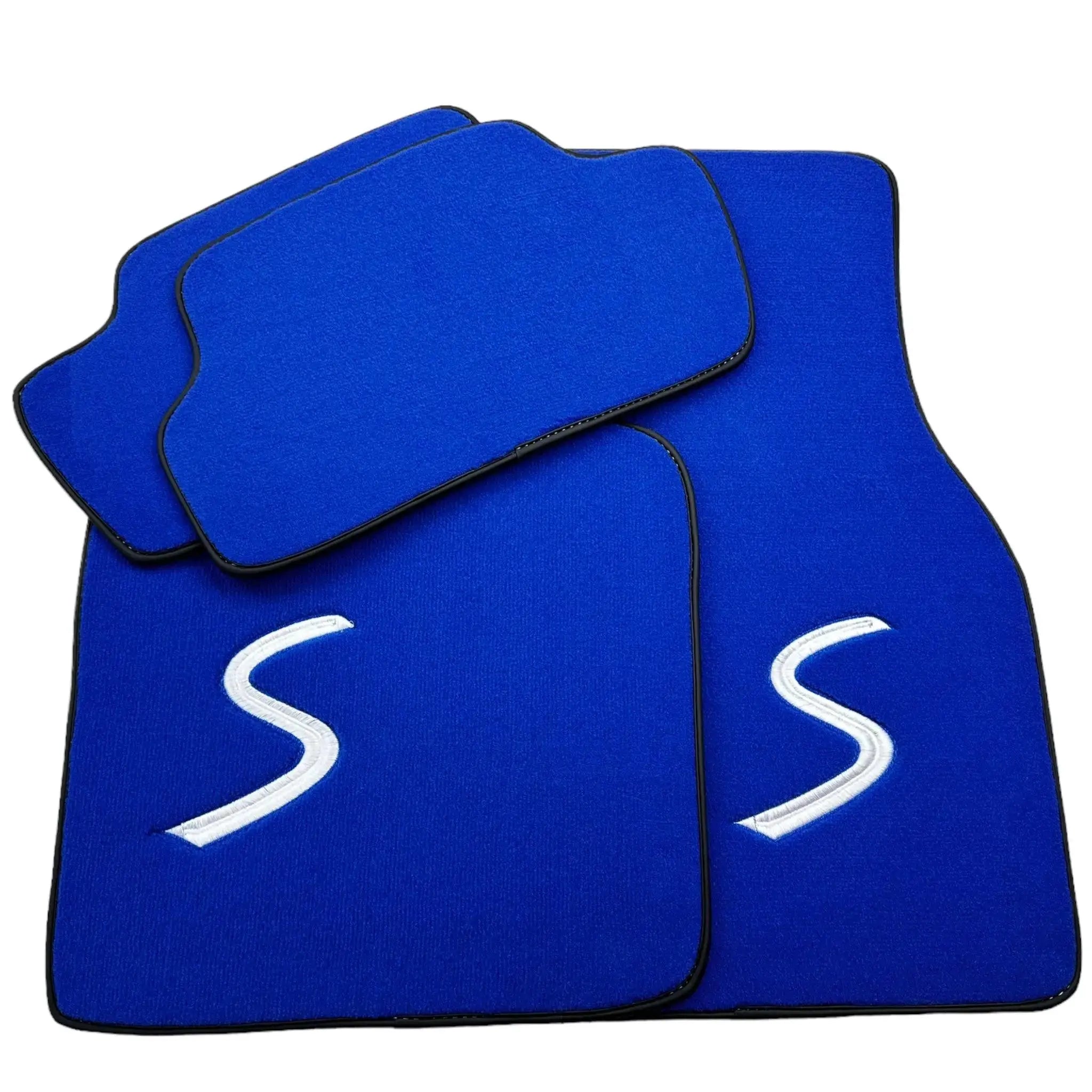 Blue Floor Mats for Mini Cooper / One R56 (2007-2014)