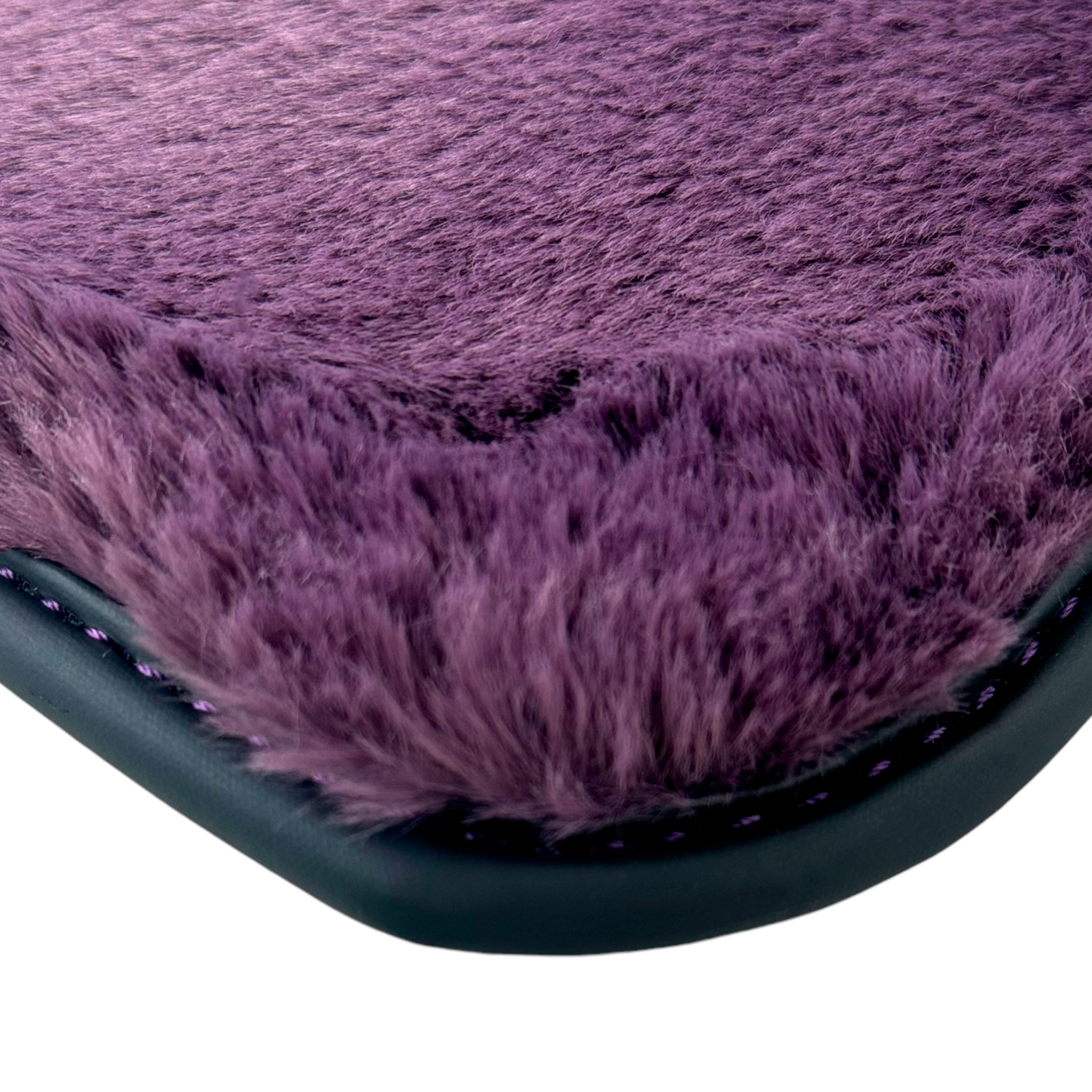 Purple Sheepskin Floor Mats for Rolls-Royce Cullinan (2018-2023)