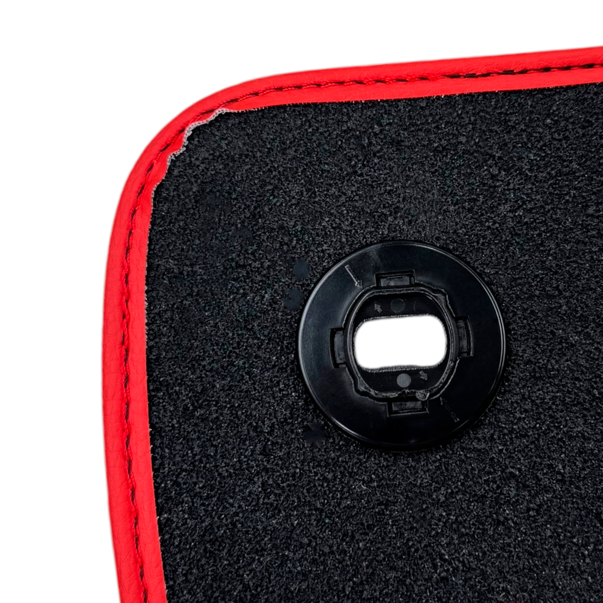 Red Floor Mats for Jaguar S-Type (2002-2008) - AutoWin