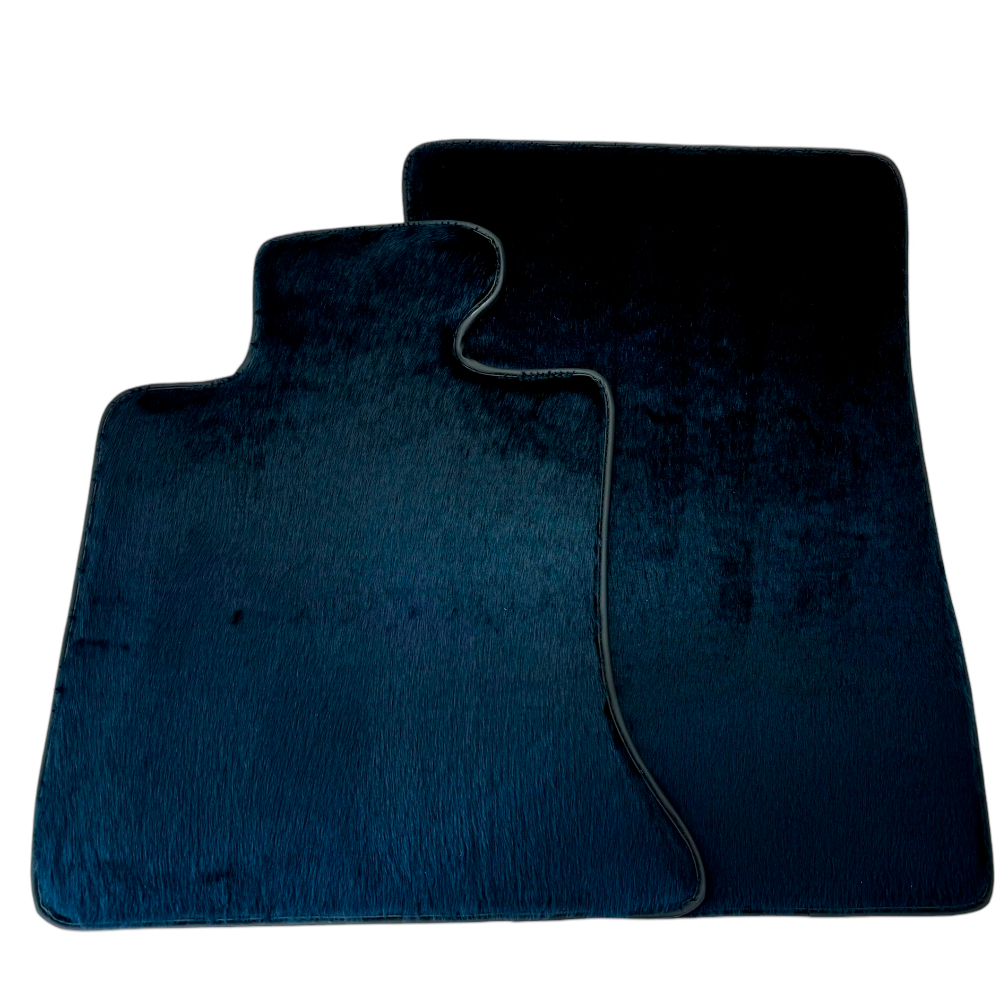 Dark Blue Sheepskin Floor Mats for Rolls-Royce Cullinan (2018-2023)