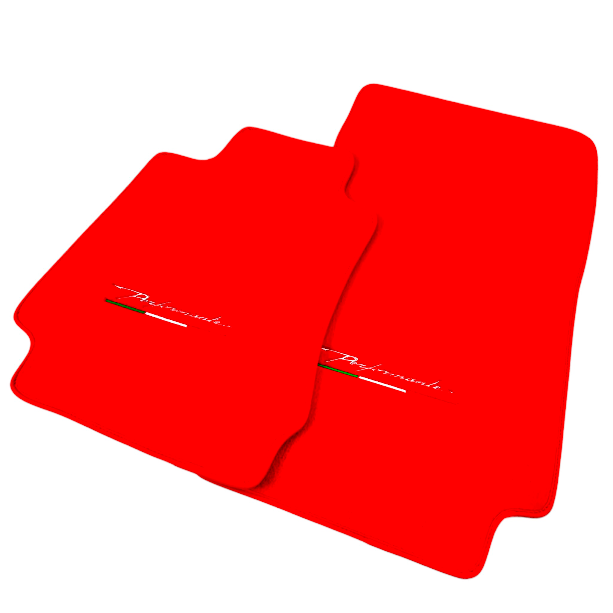 Red Floor Mats for Alfa Romeo Giulia Performante (1962-1978)