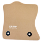 Beige Floor Mats for Jaguar F-Pace (2021-2024) Plug-in Hybrid by ER56 Design