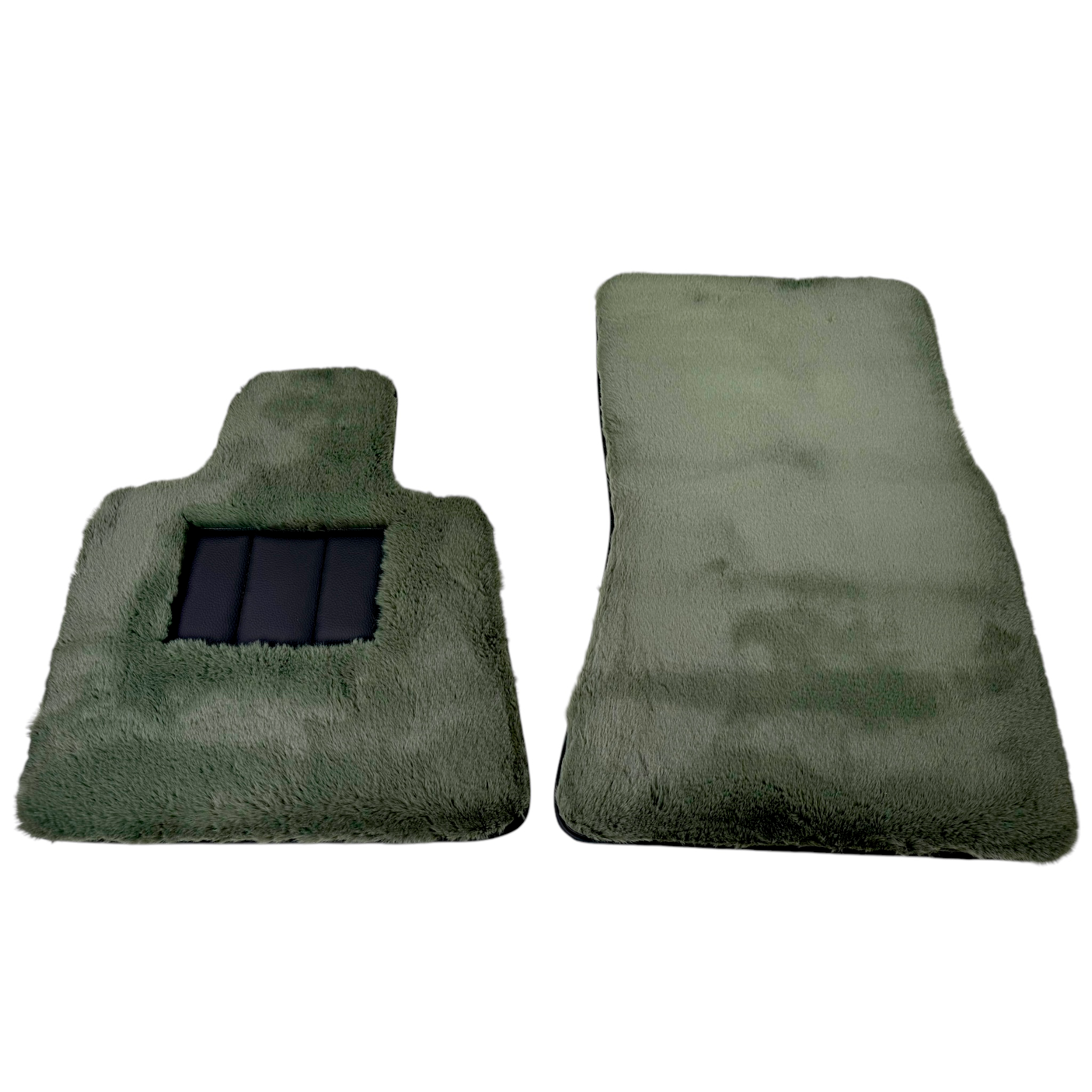 Light Green Sheepskin Floor Mats for Rolls-Royce Cullinan (2018-2023)