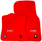 Red Floor Mats for Jaguar F-Pace (2016-2024) ER56 Design - AutoWin