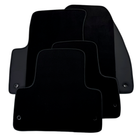 Black Floor Mats for Chrysler Aspen (2007-2009) with Leather | AutoWin - AutoWin