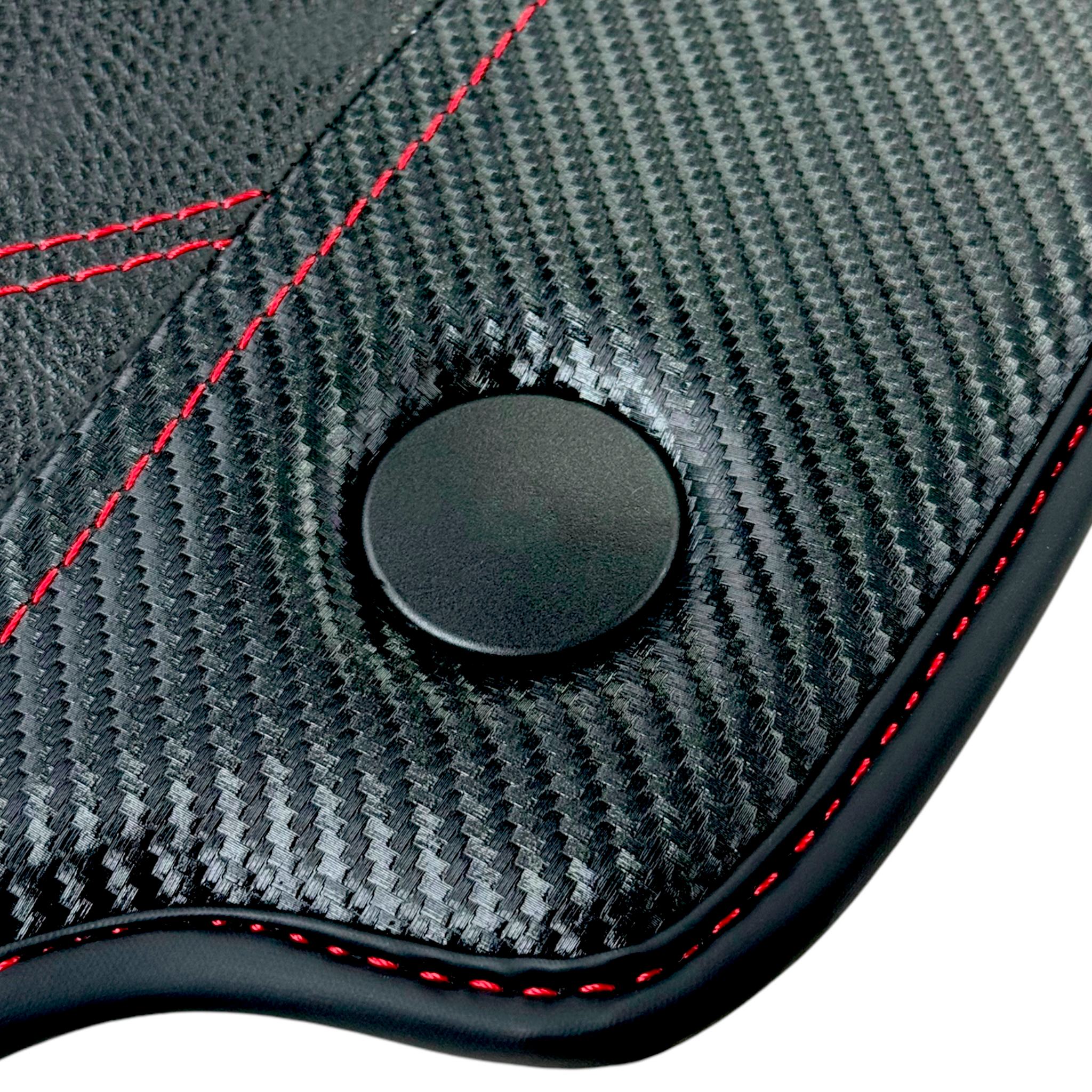 Leather Floor Mats For Ferrari 458 Italia 2009-2015 With Carbon Fiber