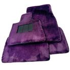 Purple Sheepskin Floor Mats for Rolls-Royce Cullinan (2018-2023)