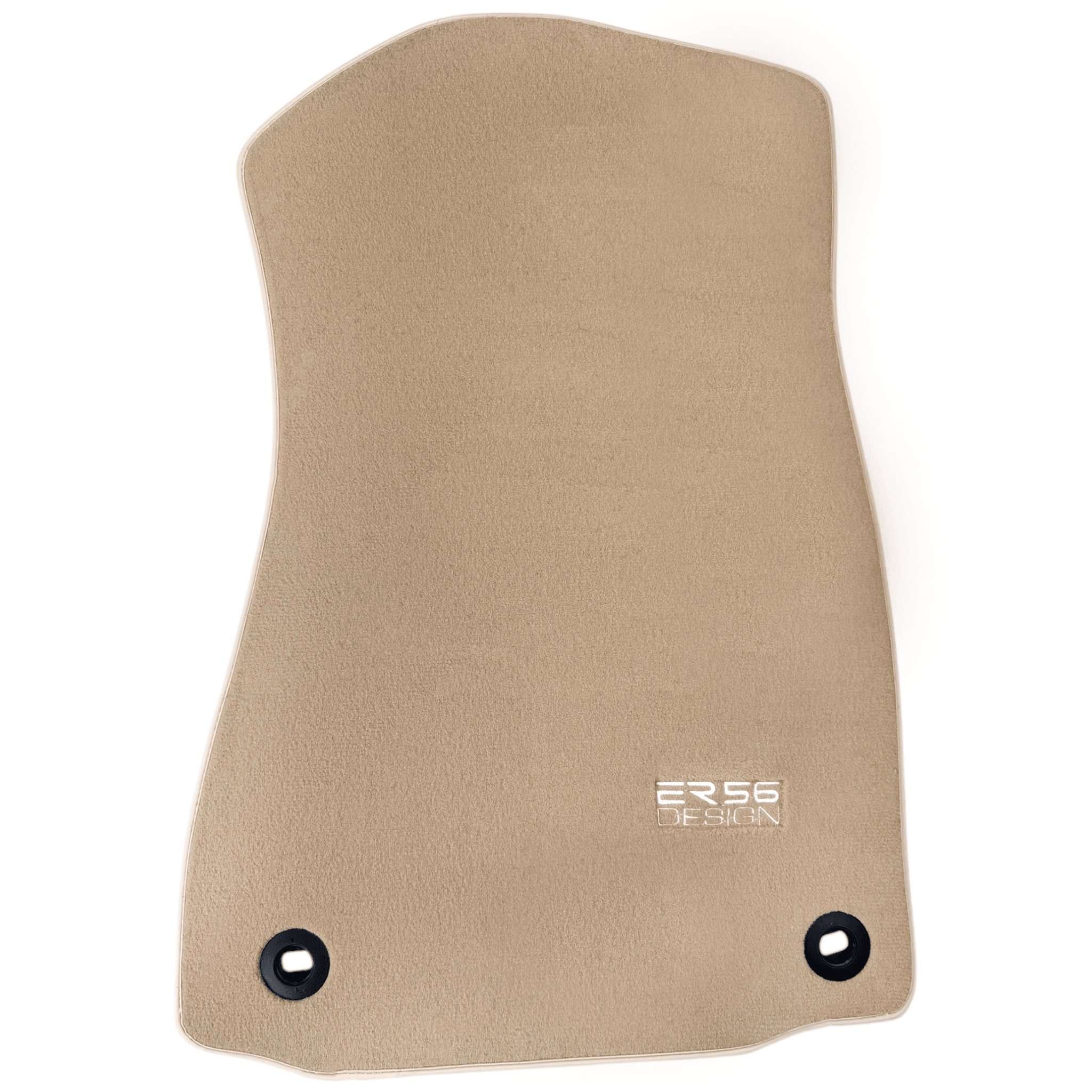 Beige Floor Mats for Lexus RC-F (2015-2024) by ER56 Design