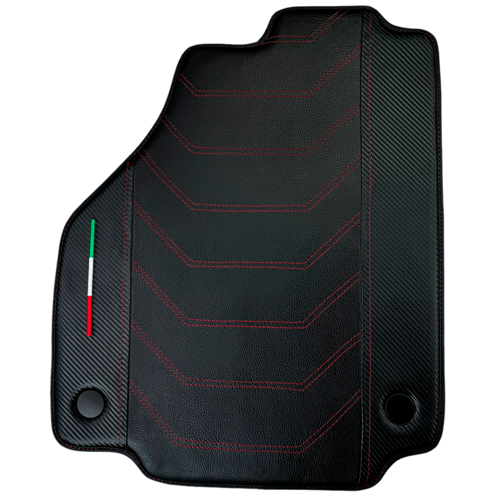 Leather Floor Mats For Ferrari 458 Italia 2009-2015 With Carbon Fiber