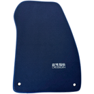 Dark Blue Floor Mats for Lincoln Continental (2017-2020) Sedan by ER56 Design