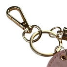 Pink Leather Car Keychain ER56 Design - AutoWin