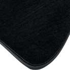 Black Floor Mats for Jaguar F-Pace (2021-2024) Plug-in Hybrid with Leather - AutoWin