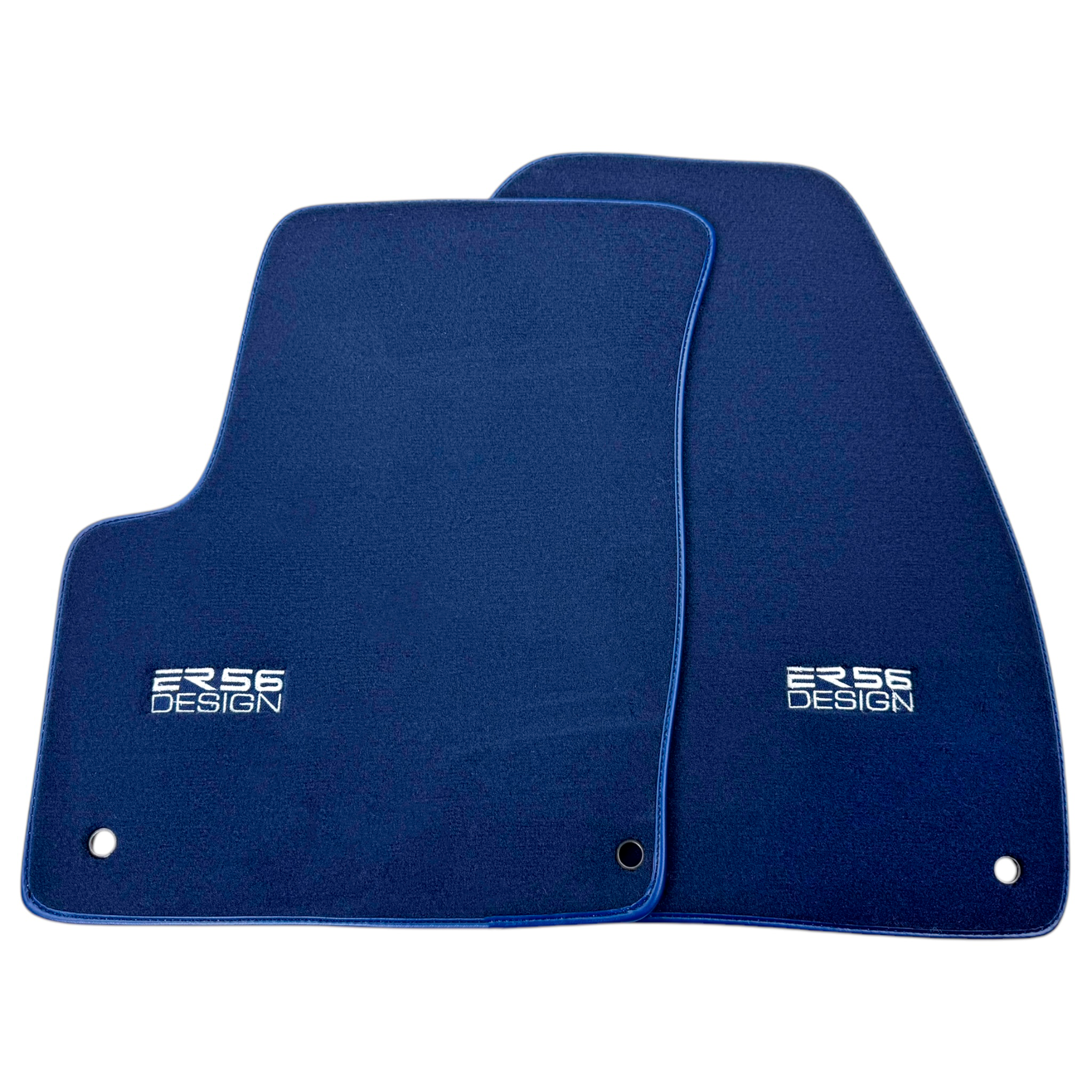 Dark Blue Floor Mats for Chevrolet Matiz Hatchback (2011-2013) by ER56 Design