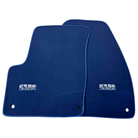 Dark Blue Floor Mats for Jeep Grand Cherokee WK2 (2011-2023) Single Fixation by ER56 Design