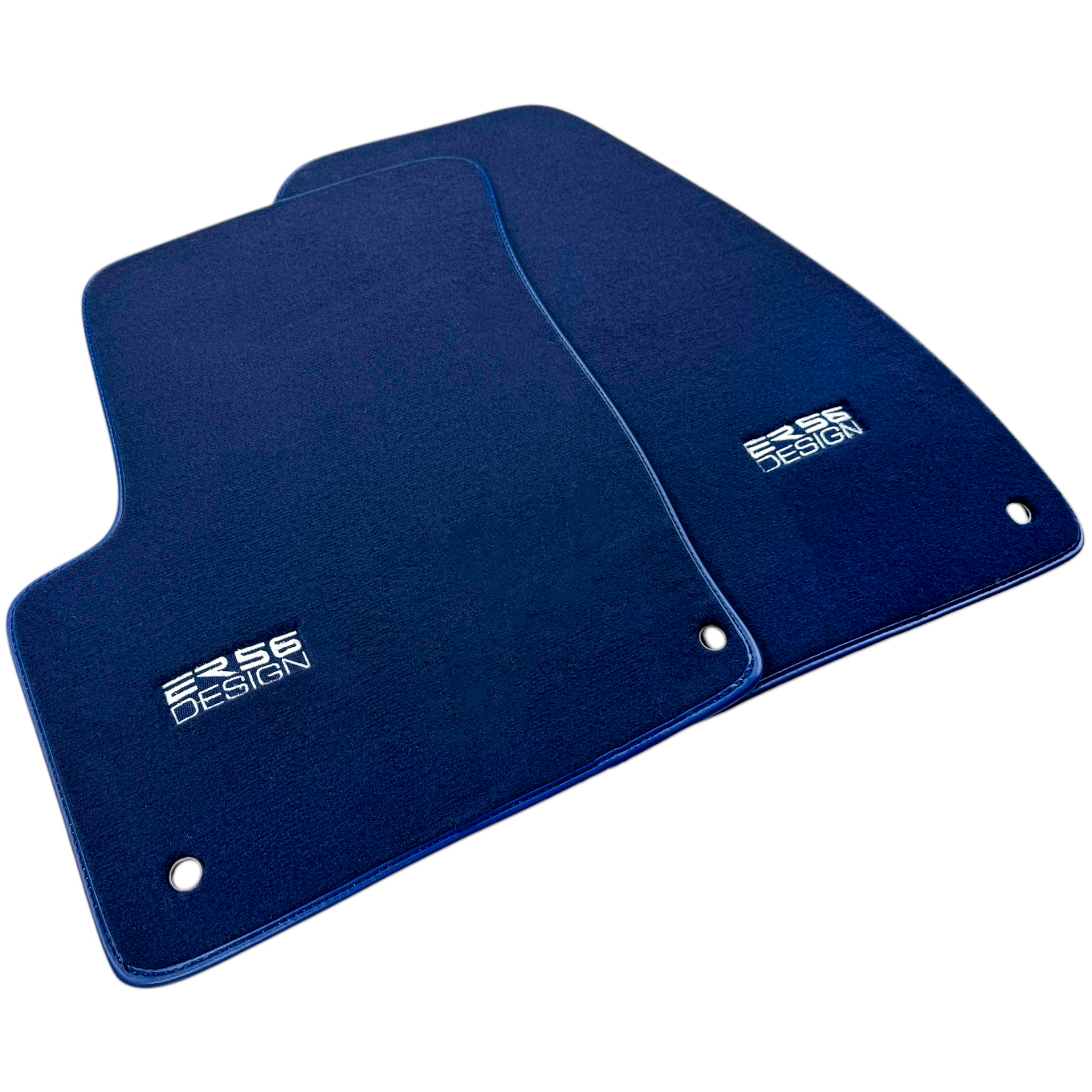 Dark Blue Floor Mats for Chevrolet Captiva C100 7-Seater (2006-2011) by ER56 Design