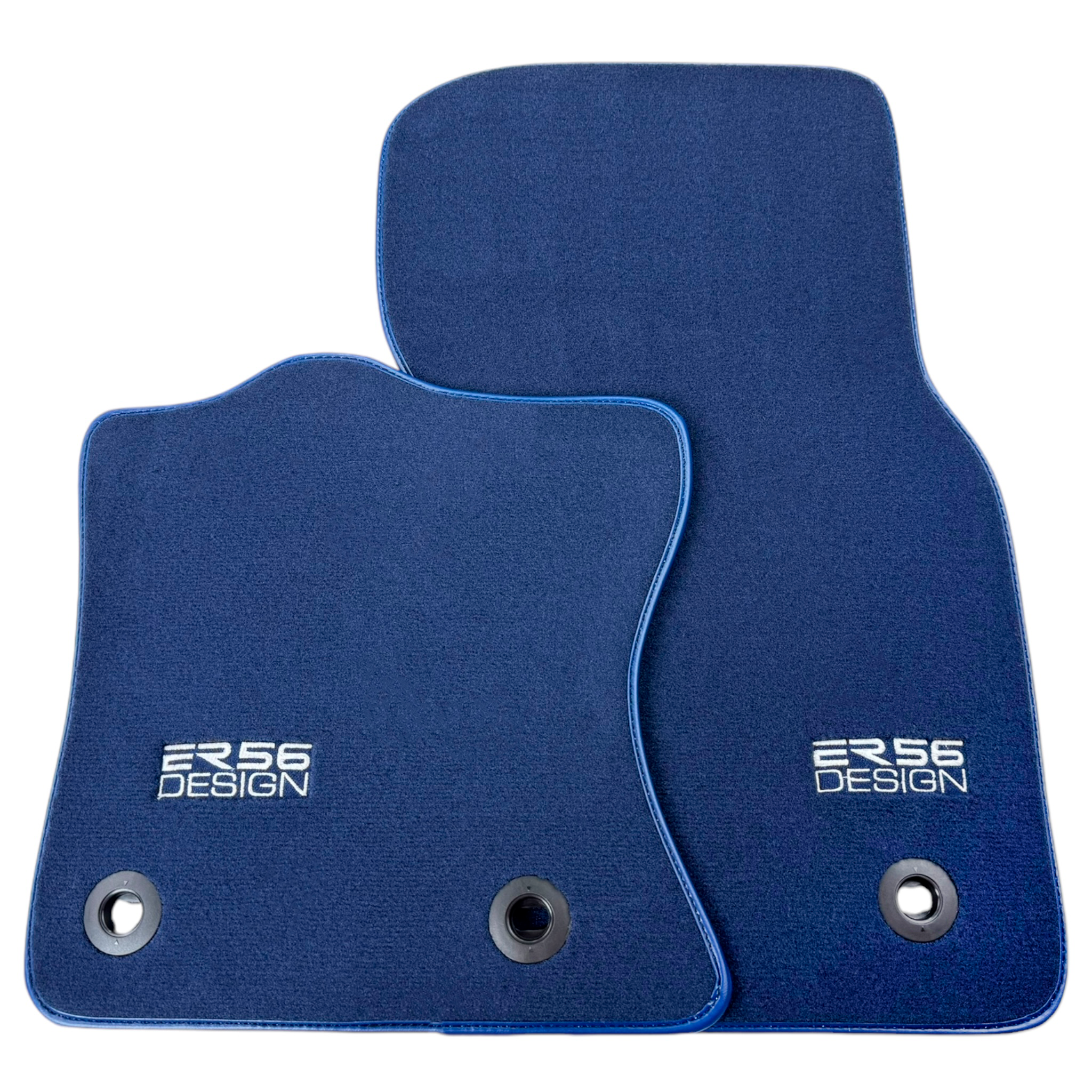 Dark Blue Floor Mats for Jaguar F-Type (2020-2024)| ER56 Design - AutoWin