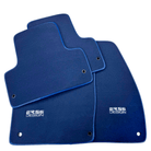 Dark Blue Floor Mats for Chevrolet TrailBlazer KC (2002-2009) by ER56 Design