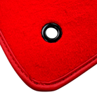 Red Floor Mats for Chevrolet Nubira (J200) Daewoo (2000-2003) by ER56 Design - AutoWin