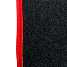 Red Floor Mats for Chevrolet Aveo T300 (2012-2020) by ER56 Design - AutoWin