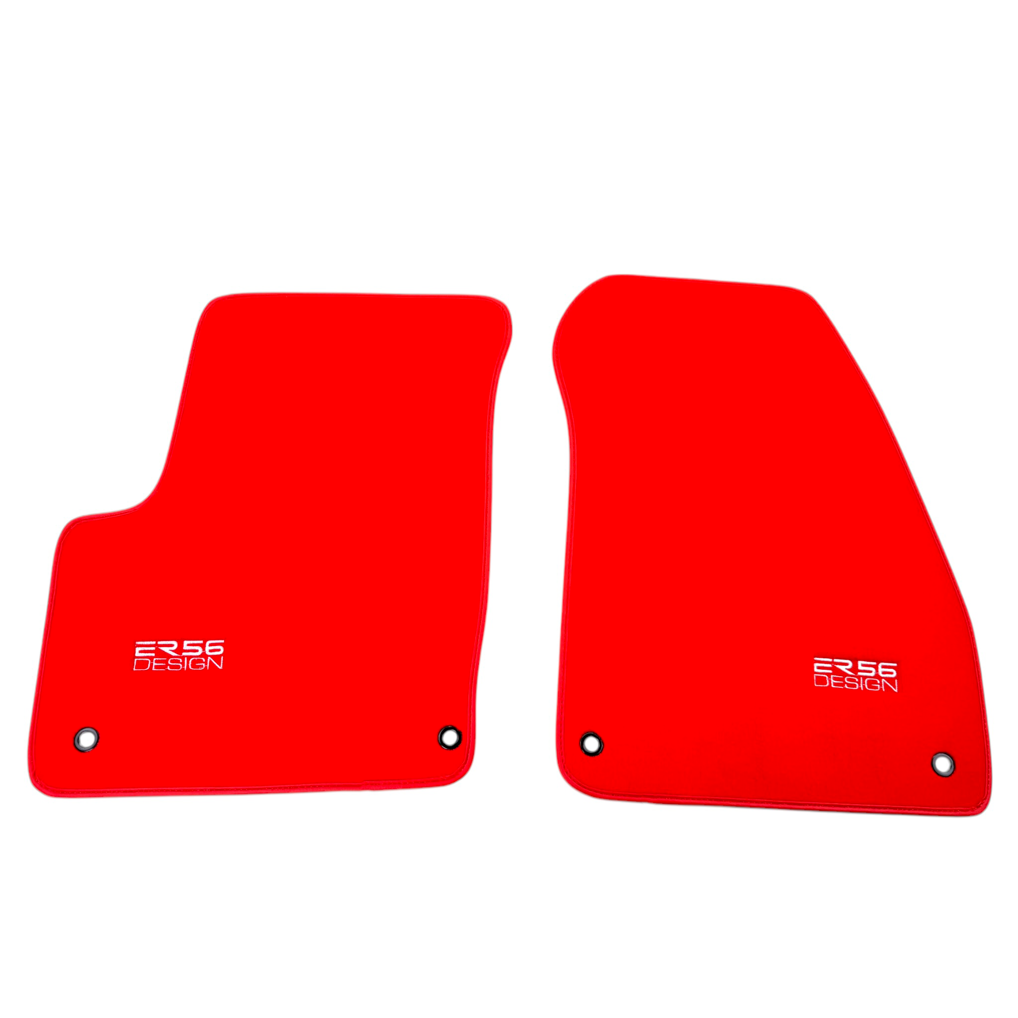 Red Floor Mats for Chevrolet Nubira (J200) Daewoo (2000-2003) by ER56 Design - AutoWin