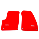 Red Floor Mats for Chevrolet Malibu Sedan (2008-2012) by ER56 Design - AutoWin