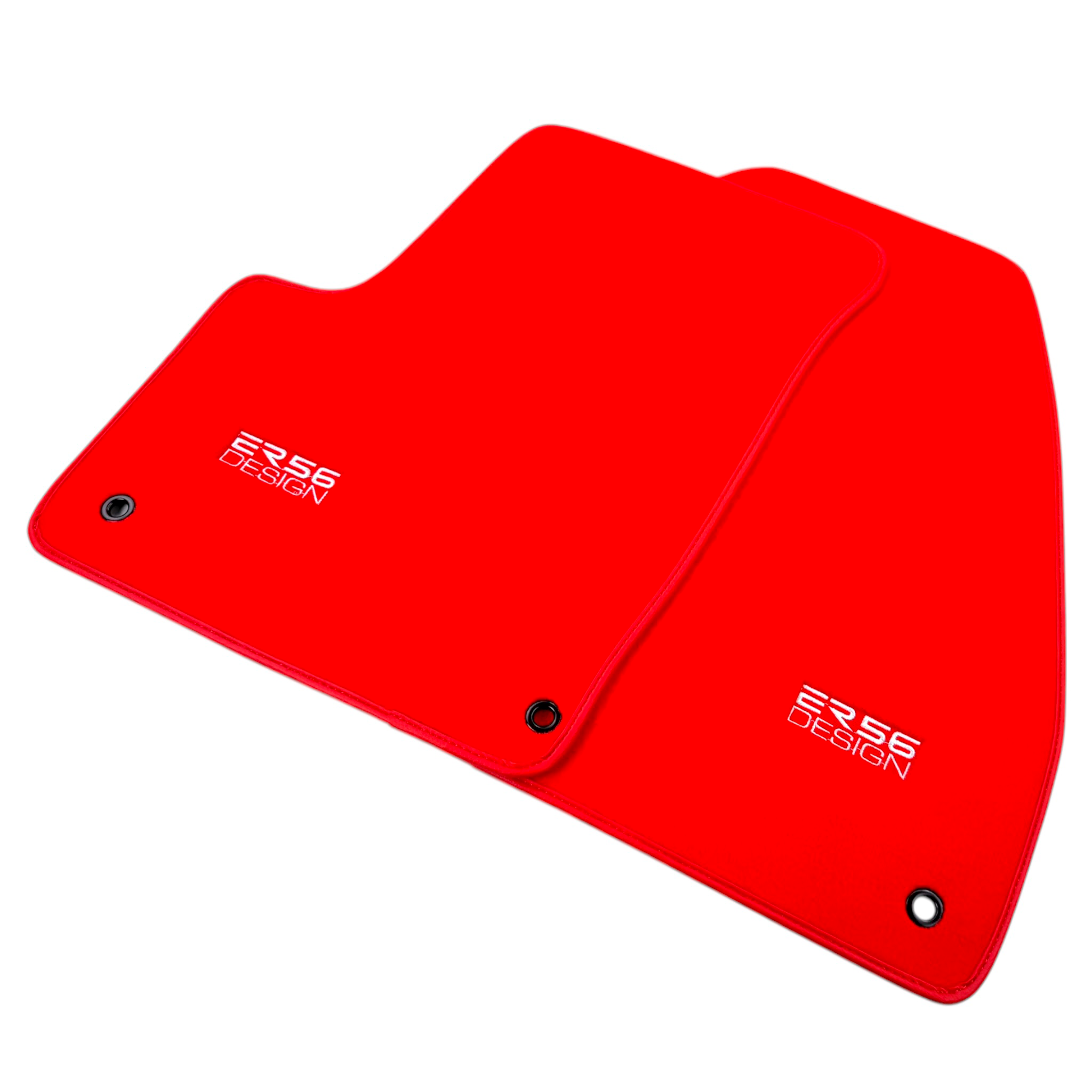 Red Floor Mats for Lincoln Nautilus (2019-2024) SUV by ER56 Design