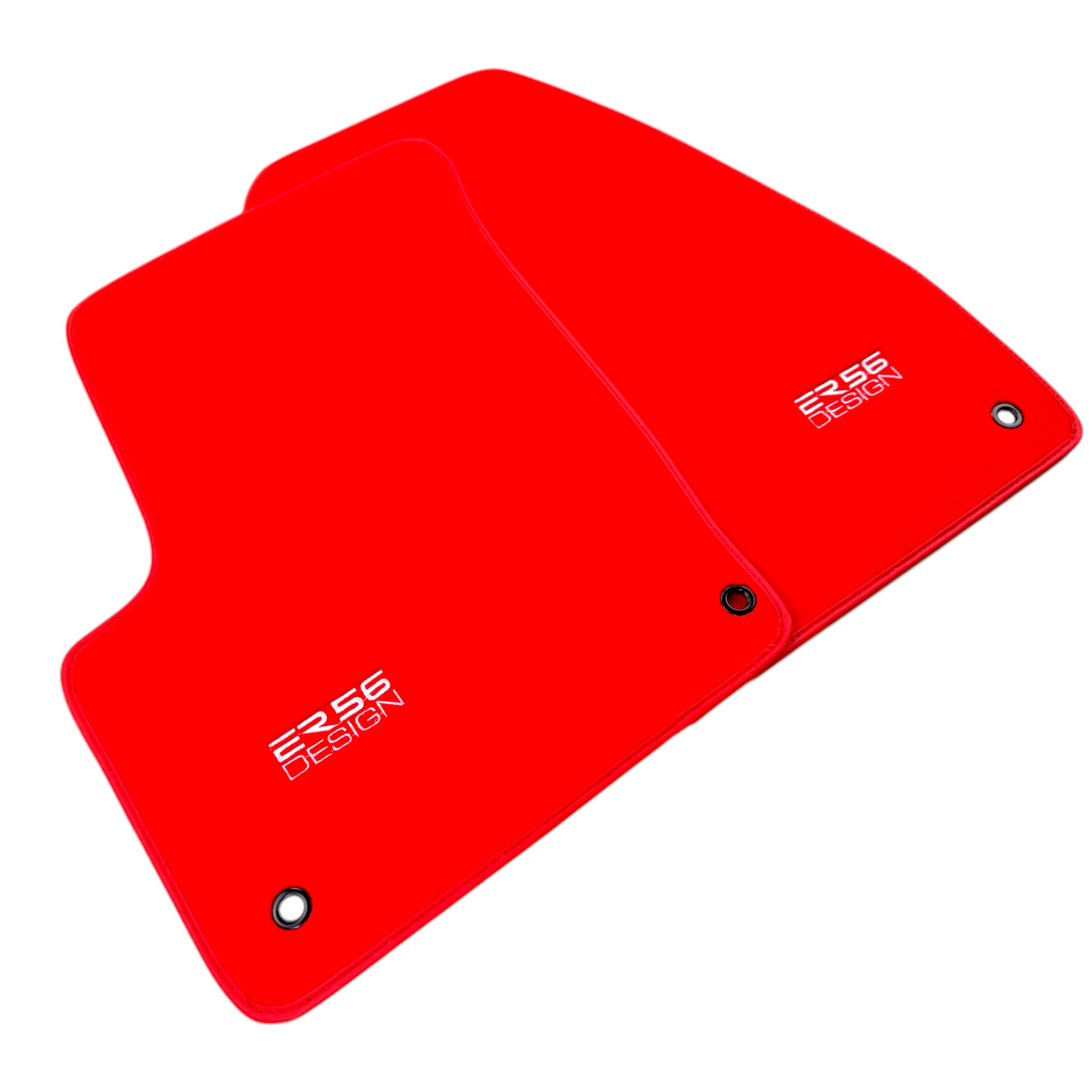 Red Floor Mats for Chevrolet Malibu 5th Generation Sedan (1997-2005) by ER56 Design - AutoWin