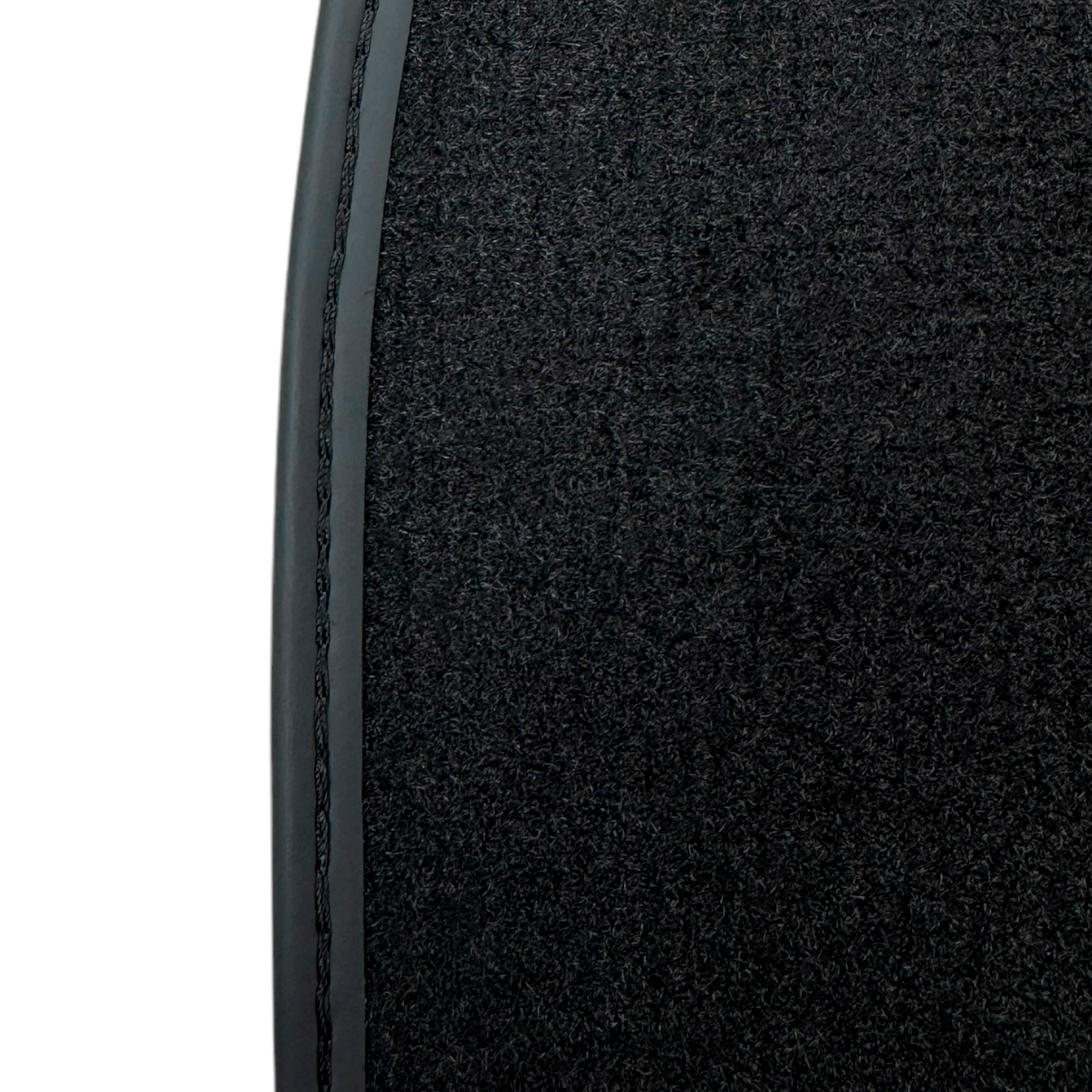 Black Floor Mats for Jaguar E-Pace (2018-2024) with Leather - AutoWin