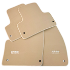 Beige Floor Mats for Range Rover Evoque (2011-2015) 3/5-Doors by ER56 Design