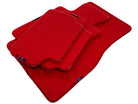 Red Floor Mats For BMW 6 Series E63 With M Package AutoWin Brand - AutoWin