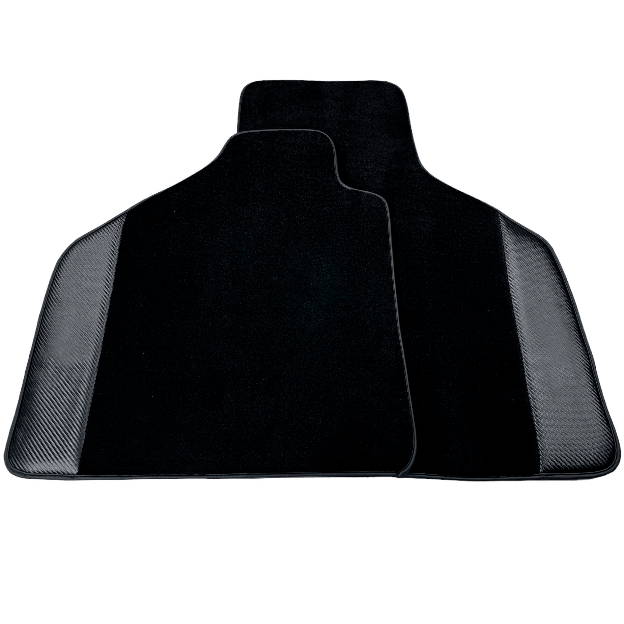 Customizable Black Floor Mats for Lamborghini Diablo (1990-2001) with Carbon Fiber - AutoWin