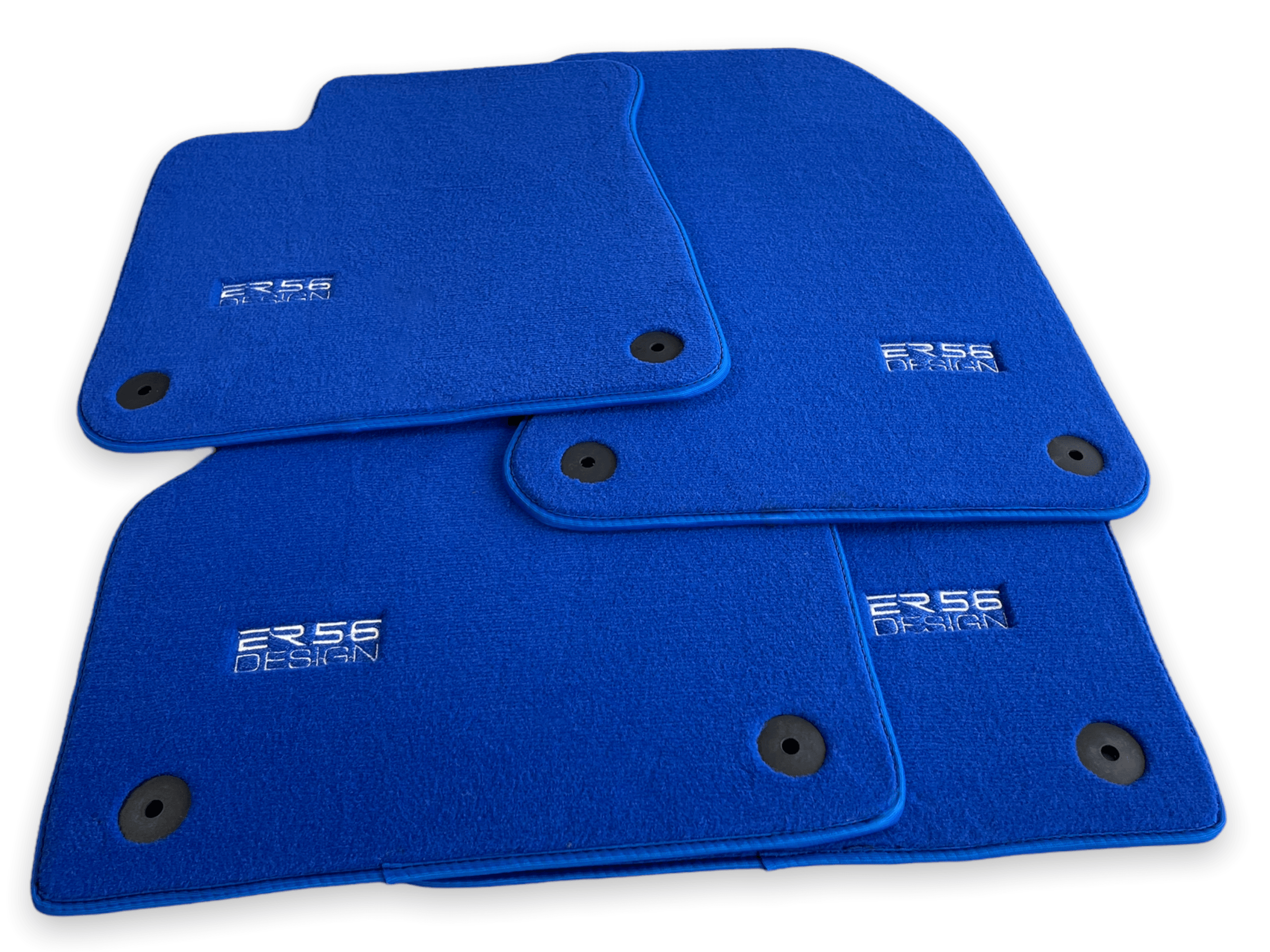 Blue Floor Mats for Audi A1 - 5-door Citycarver (2019-2024) | ER56 Design