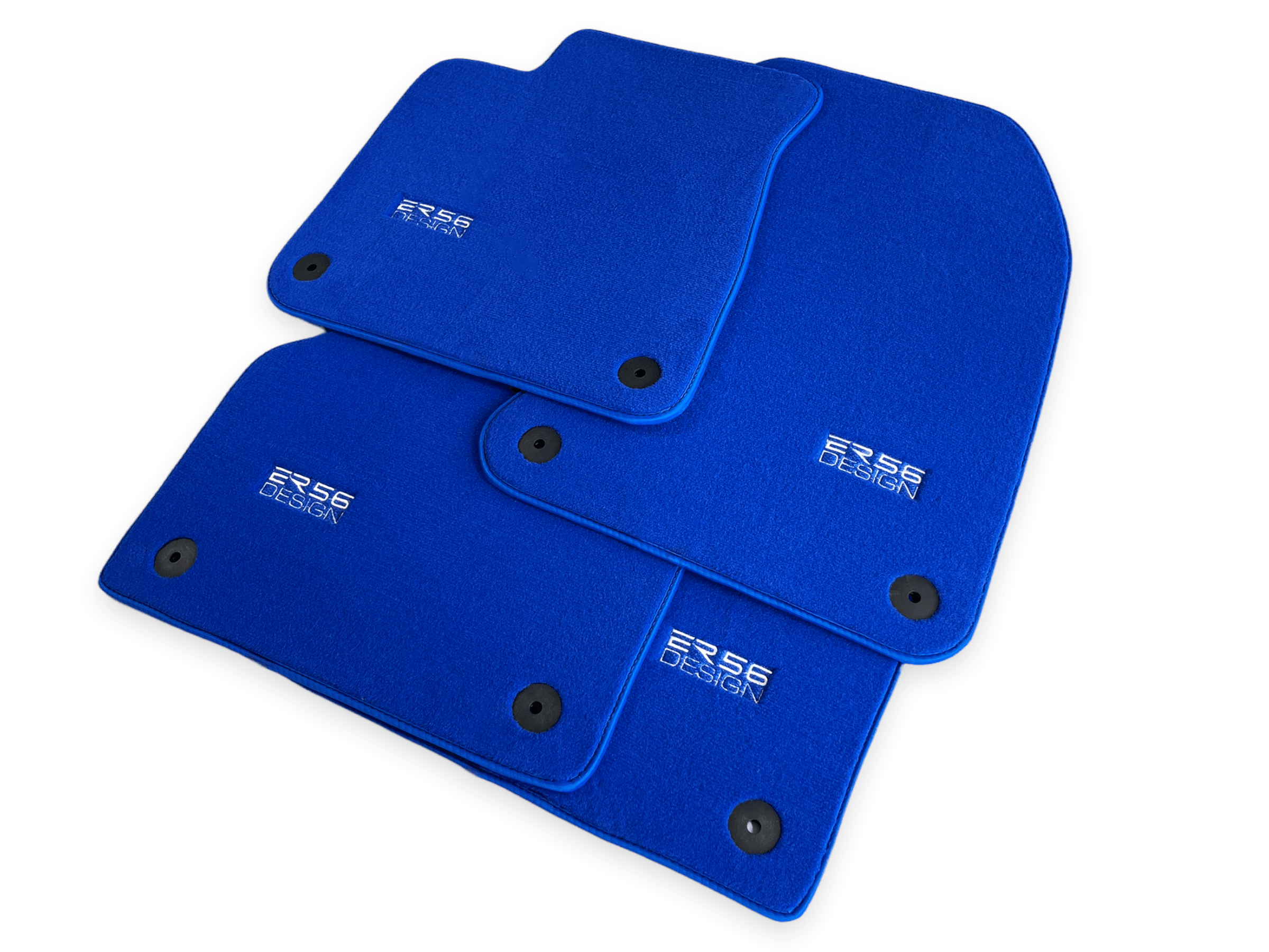 Blue Floor Mats for Audi A5 - F57 Sportback (2020-2023) | ER56 Design