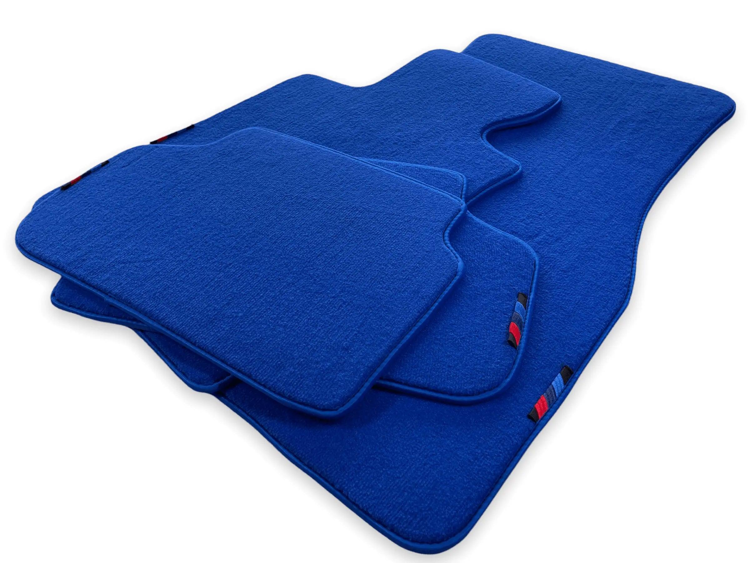 Blue Mats For BMW 4 Series G23 Convertible With M Package - AutoWin