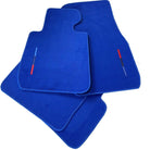 Blue Mats For BMW 4 Series G23 Convertible With M Package - AutoWin