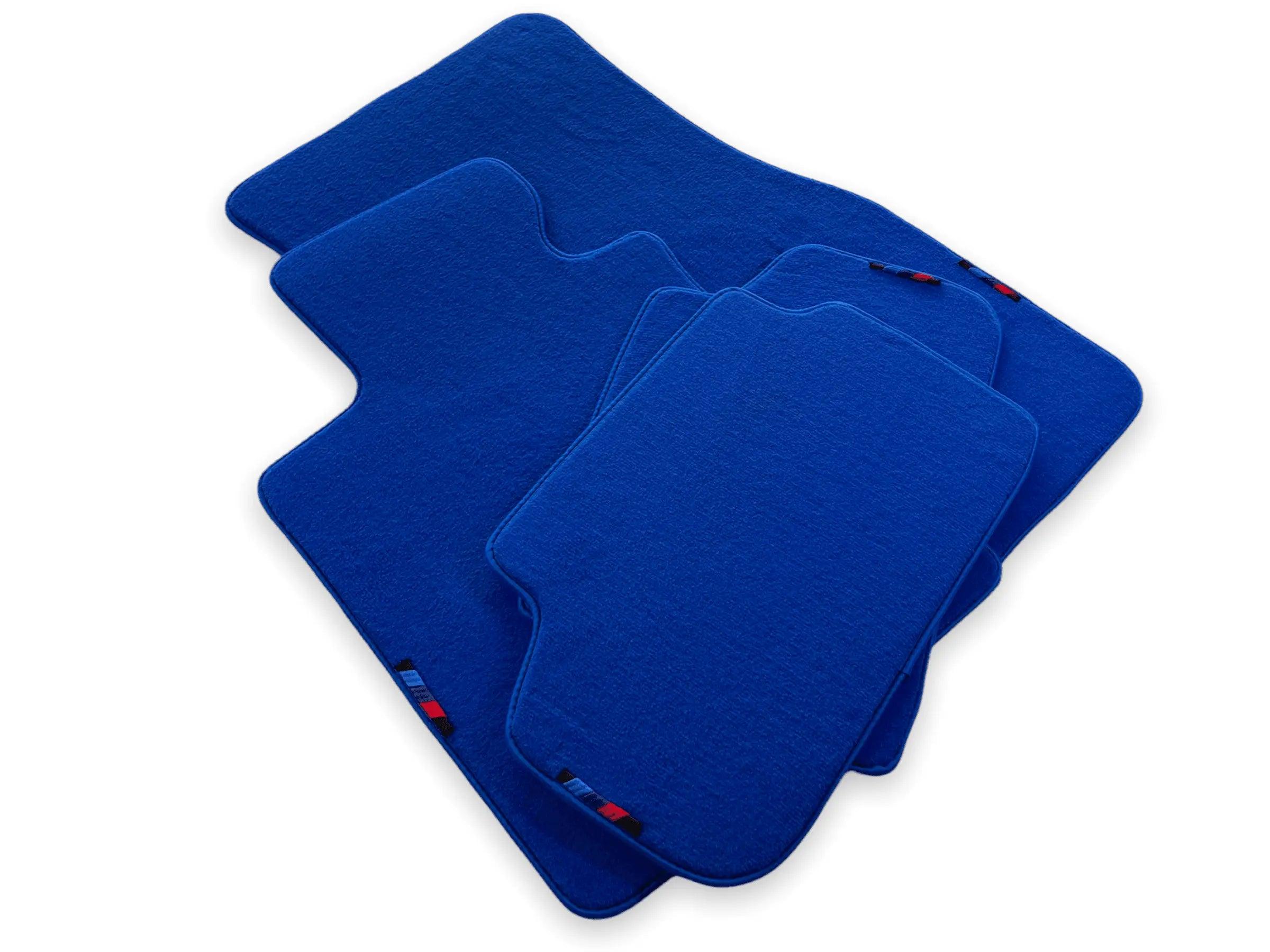 Blue Mats For BMW 4 Series G26 Gran Coupe With M Package - AutoWin