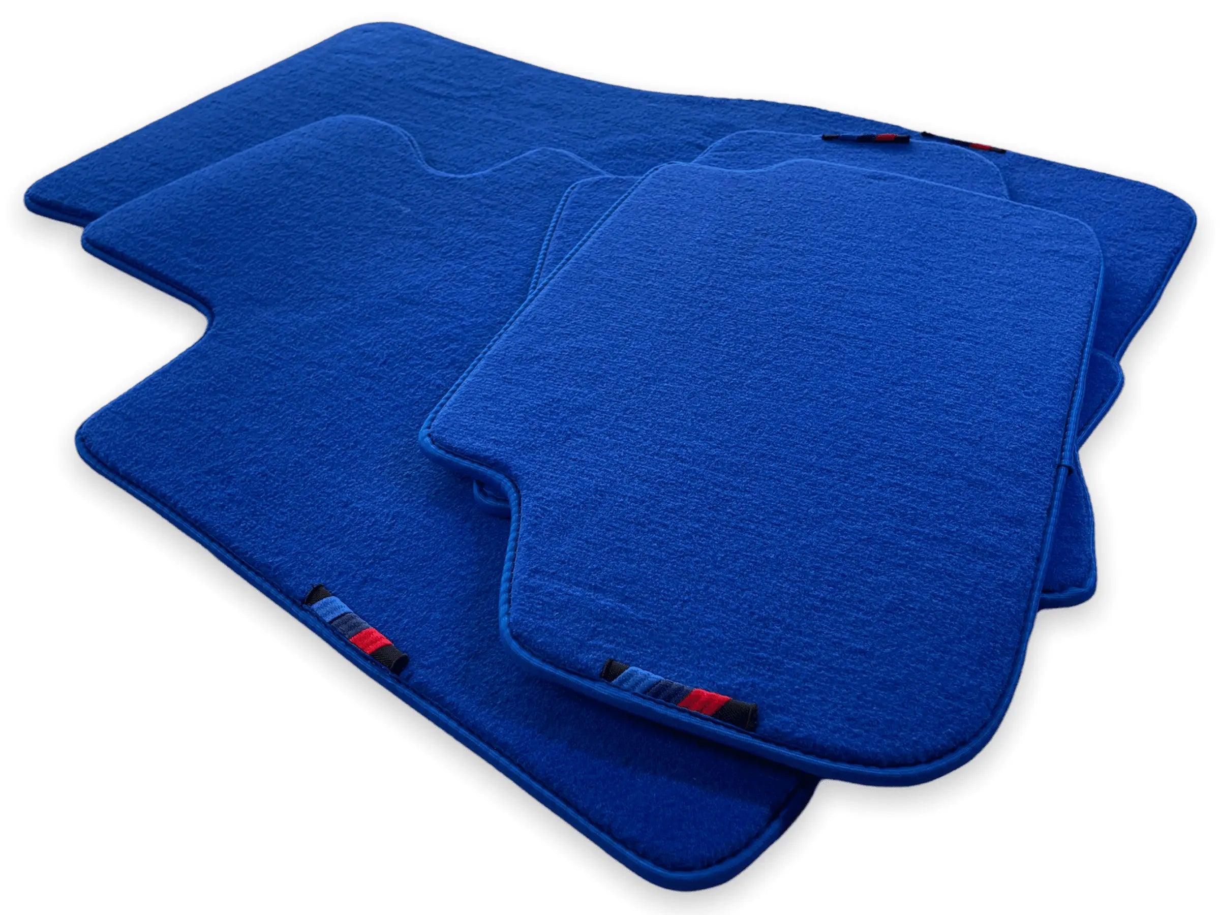 Blue Mats For BMW 5 Series G31 Wagon With M Package - AutoWin