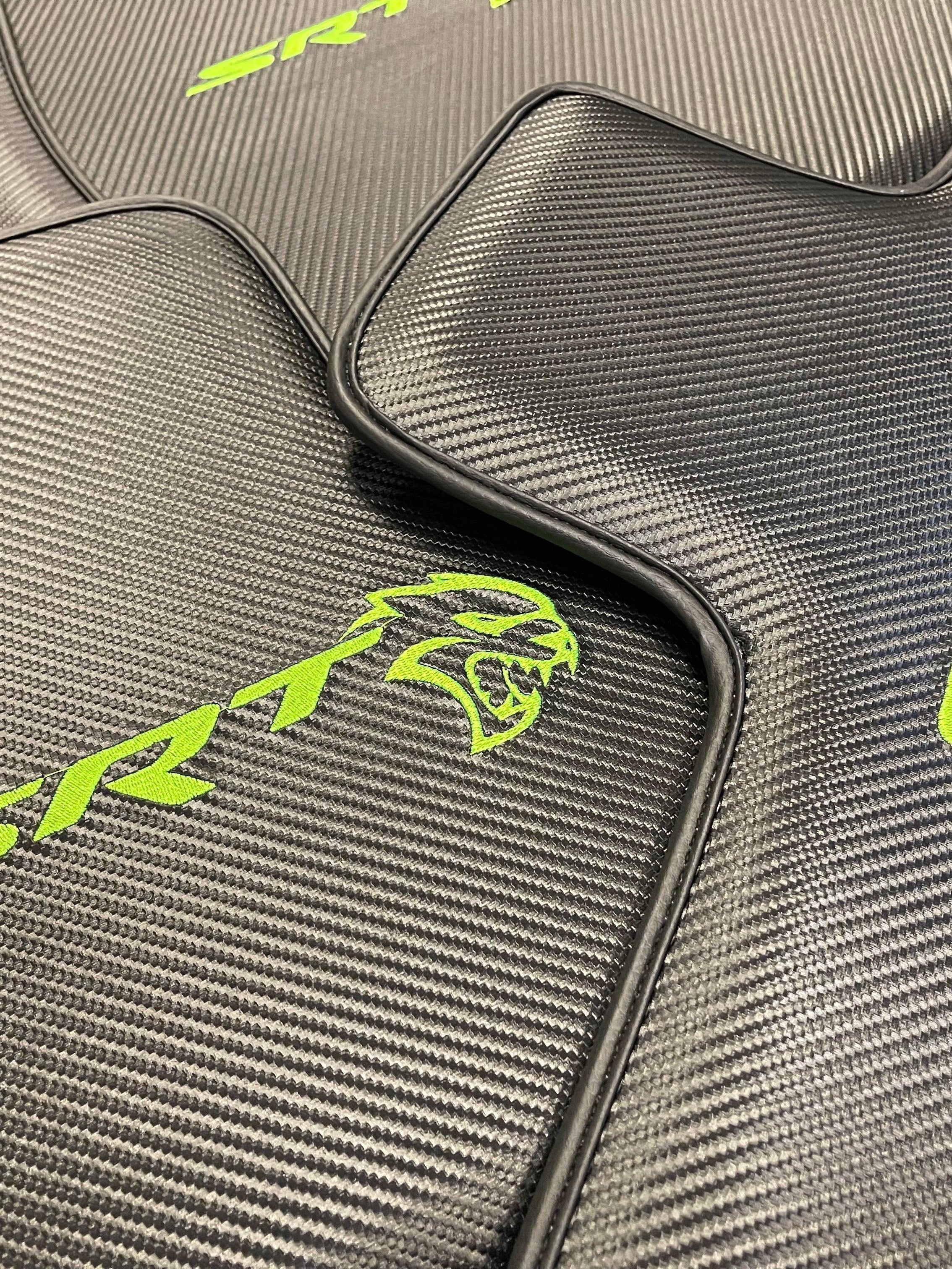Carbon Fiber Floor Mats For Dodge Charger Srt 2011-2021 - AutoWin