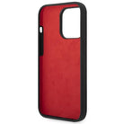 Ferrari Silicone Metal Logo Hardcase for iPhone 14 Pro Max 6.7"