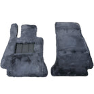 Gray Sheepskin Floor Mats for Mercedes Benz GLC-Class X254 SUV 300e 4Matic (2023-2024) | ER56 Design